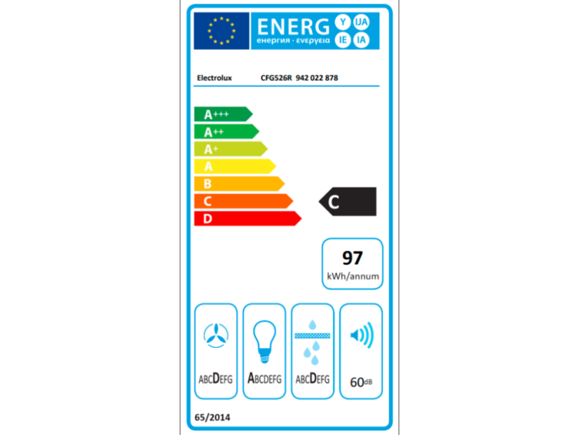 Vestavná digestoř Electrolux CFG526R