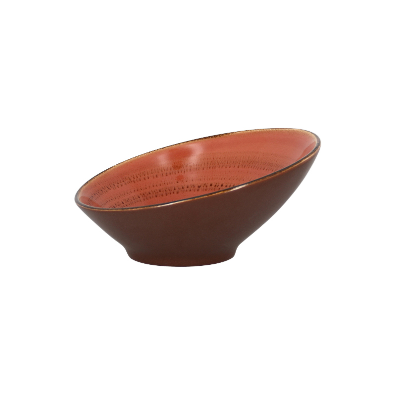 RAK Porcelain RAK Twirl miska zkosená 22 cm – coral | RAK-TWBUBA22CO RAK Porcelain RAK Twirl miska zkosená 22 cm – coral | RAK-TWBUBA22CO