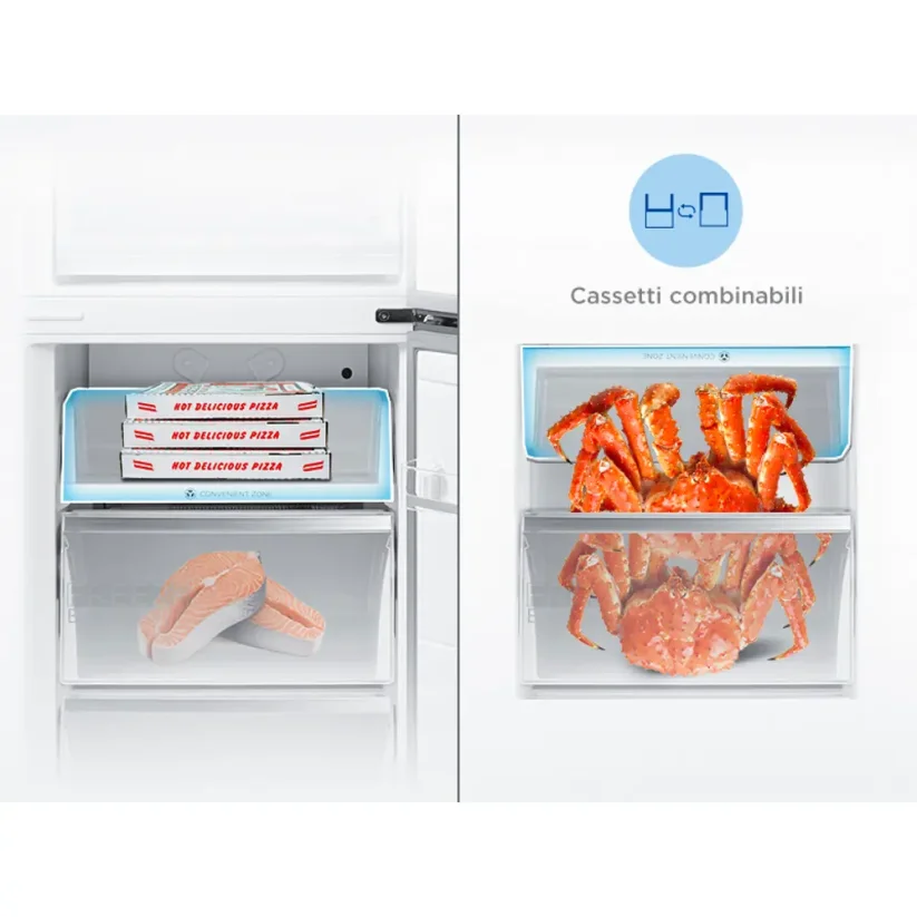 Kombinovaná chladnička Midea MDRB521MIC28