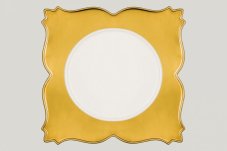 RAK Porcelain RAK Golden talíř čtvercový – King Golden 34 cm | RAK-KQSP34