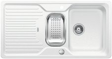 Blanco CLASSIC 6 S Silgranit bílá oboustranné provedení s excentrem+přísluš.nerez