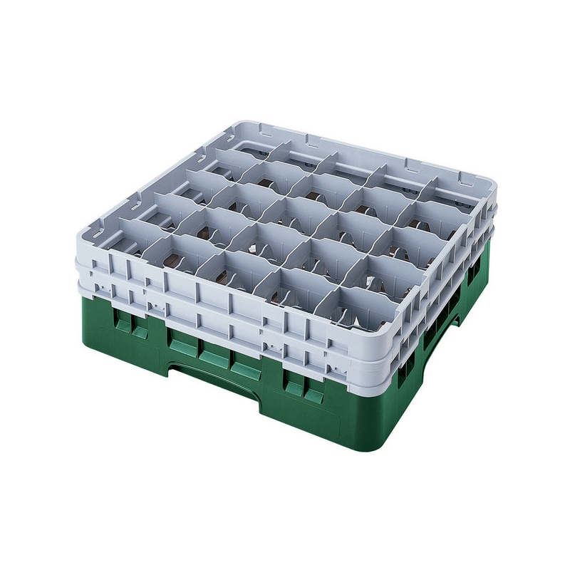 Cambro Koš Camrack 25 pozic, výška sklenice 9 cm - Zelená Cambro Koš Camrack 25 pozic, výška sklenice 9 cm - Zelená