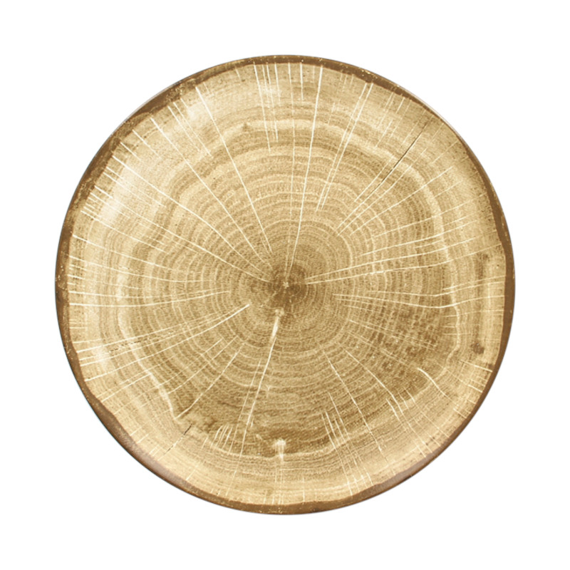 RAK Porcelain RAK Woodart talíř mělký coupe 29 cm – mechově zelená | RAK-WDNNPR29MG RAK Porcelain RAK Woodart talíř mělký coupe 29 cm – mechově zelená | RAK-WDNNPR29MG