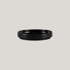 RAK Porcelain RAK Nordic talíř mělký bez okraje pr. 12 cm, černý | RAK-NOLD12BKM