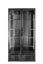 Dvoudveřová chladnička do baru, Arktic, 477L, Černá, 230V/365W, 530x900x(H)1820mm