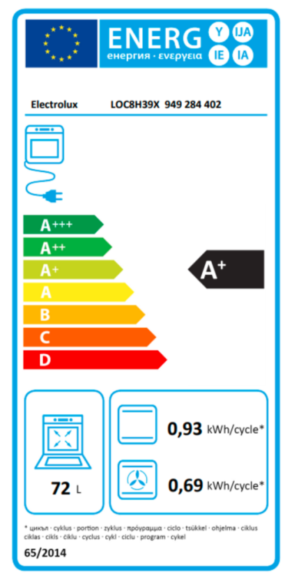 Vestavná trouba Electrolux LOC8H39X