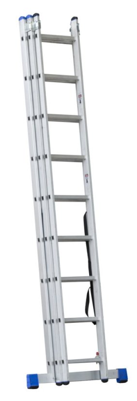 Žebřík G21 třídílný 5,9m, 3x9 příček