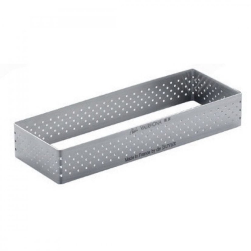 de Buyer Forma obdélná perforovaná 12 × 4 cm | D-3099-30 de Buyer Forma obdélná perforovaná 12 × 4 cm | D-3099-30