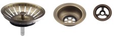 Sinks komponenty pro granitový dřez - bronz antik