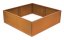 Vyvýšený záhon G21 102 x 32 x 102 cm, Corten