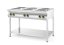 Elektrický vařič Kitchen Line – 6 plotýnek s otevřenou podstavou, HENDI, Kitchen Line, 400V/15600W, 1200x700x(H)900mm