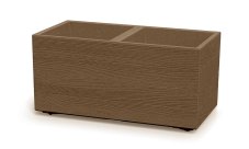 Květináč Prosperplast MADERA CASE eco wood 77 cm naturo