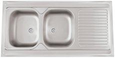 Sinks CLP-A 1200 DUO M 0,6mm matný