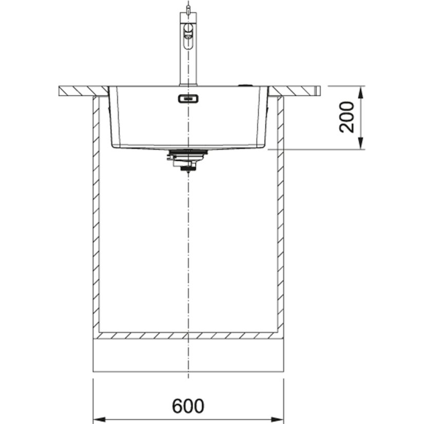 Franke MYX 210/610-50 nerez Mythos