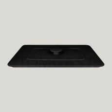 RAK Porcelain RAK Chef's Fusion poklice pro obdélný pekáč 32,5 × 22 cm, černá | RAK-CFRT32BKLD