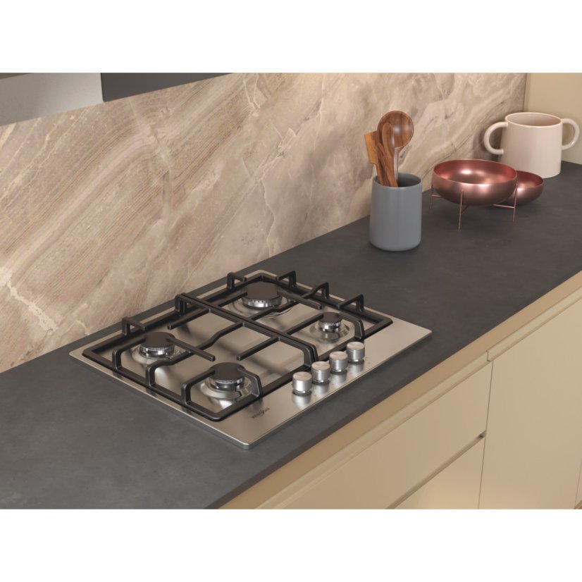 Plynová varná deska Whirlpool TKRL660IX