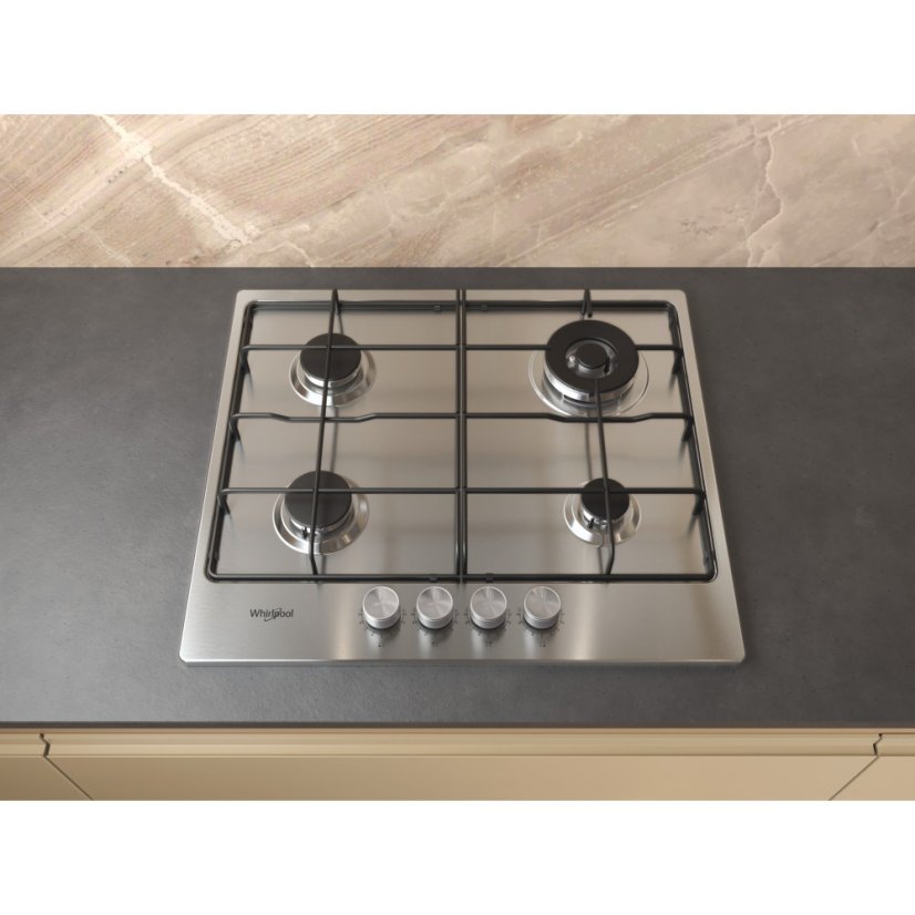 Plynová varná deska Whirlpool TGML651IX
