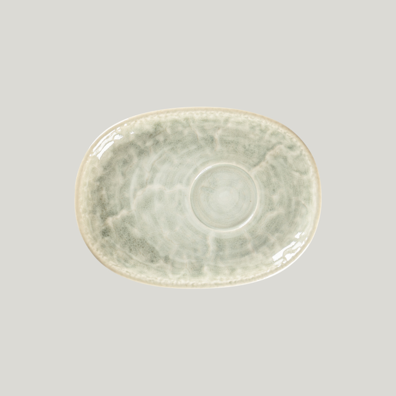 RAK Porcelain Krush podšálek oválný pro KSCU40, KSCU25, světle zelený RAK Porcelain Krush podšálek oválný pro KSCU40, KSCU25, světle zelený