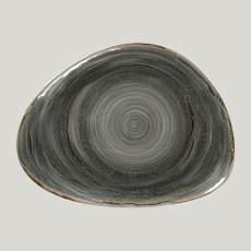 RAK Porcelain RAK Spot talíř mělký 32,5 × 25 cm – olivínový | RAK-SPTFLFP32
