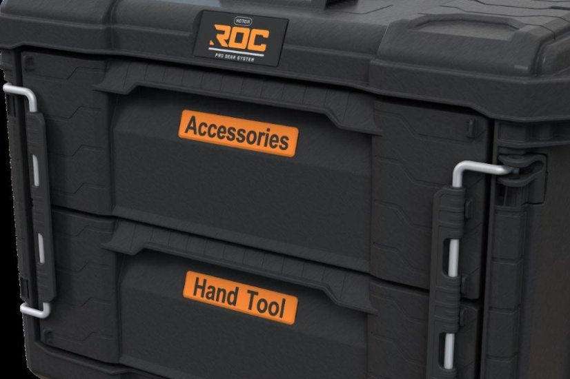 Box Keter ROC Pro Gear 2.0 se dvěma zásuvkami