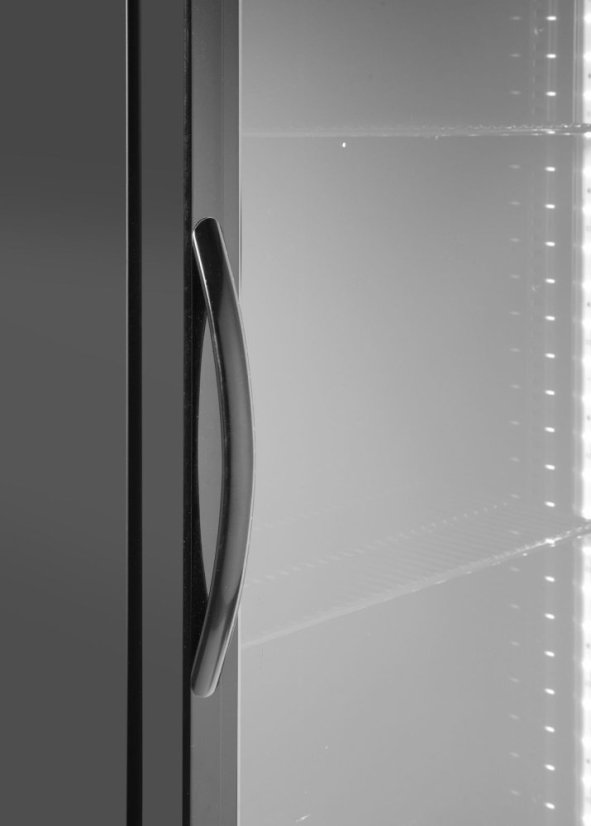 Jednokřídlá chladnička , Arktic, 243L, Černá, 230V/195W, 530x600x(H)1820mm