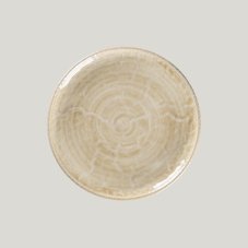 RAK Porcelain Krush talíř mělký coupe pr. 21 cm, béžový