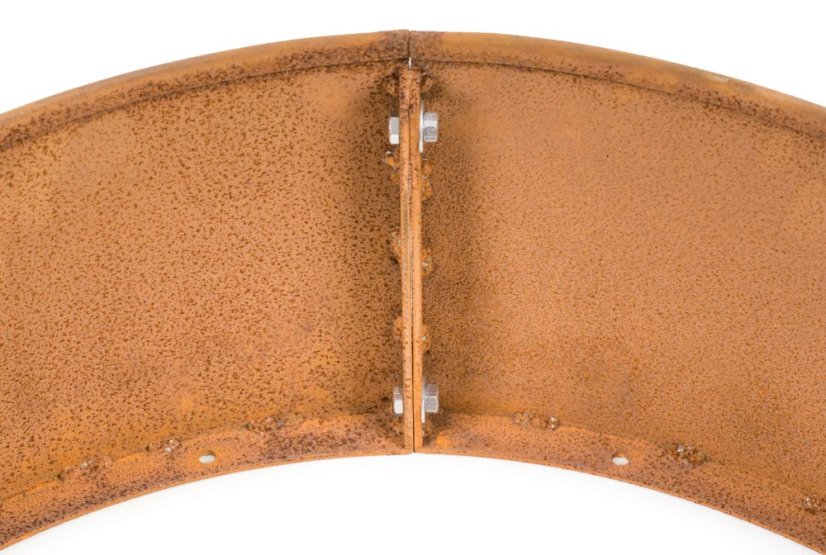 Zahradní obrubník G21 100 x 20 cm, kruhový, Corten