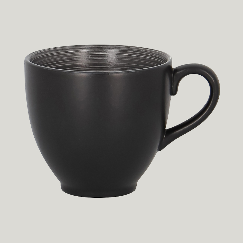 RAK Porcelain RAK Trinidad šálek nestohovatelný 280 ml, šedý | RAK-TRCLCU28BG RAK Porcelain RAK Trinidad šálek nestohovatelný 280 ml, šedý | RAK-TRCLCU28BG