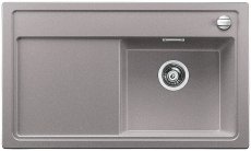 Blanco ZENAR 45 S-F Silgranit aluminium dřez vpravo s excentrem, přís. krájecí deska dřevo