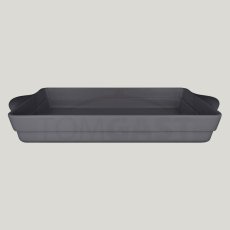 RAK Porcelain RAK Chef's Fusion pekáč obdélníkový 39 × 24 cm, šedý | RAK-CFRT39GYBD