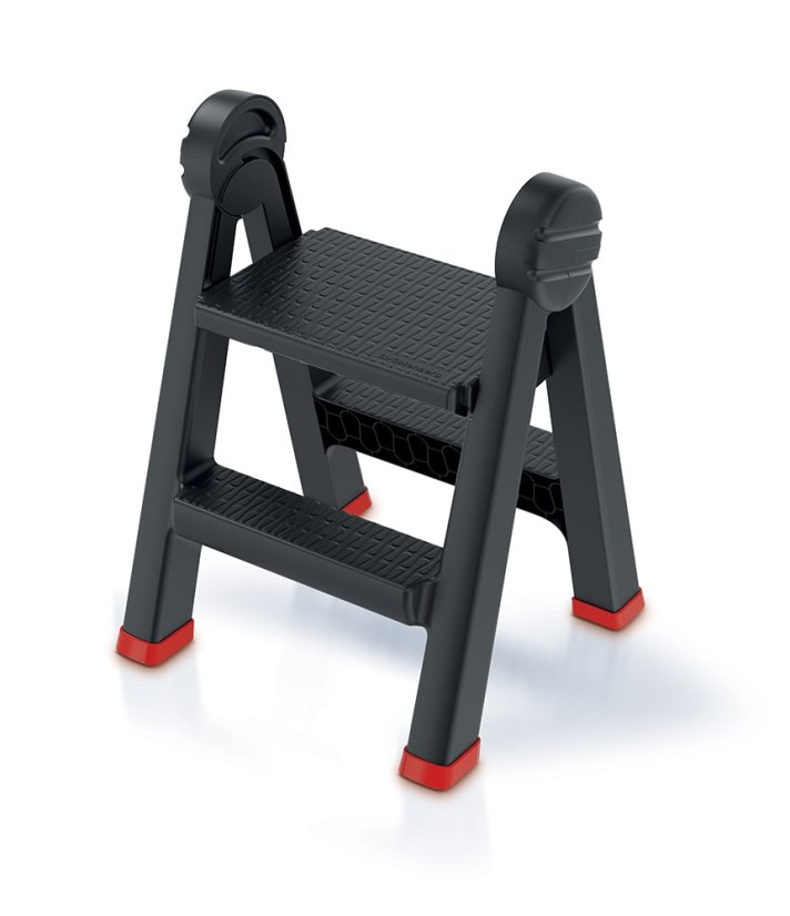 Schůdky Prosperplast TITAN LADDER černé Schůdky Prosperplast TITAN LADDER černé