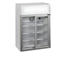 Chladicí skříň prosklená TEFCOLD FSC 100