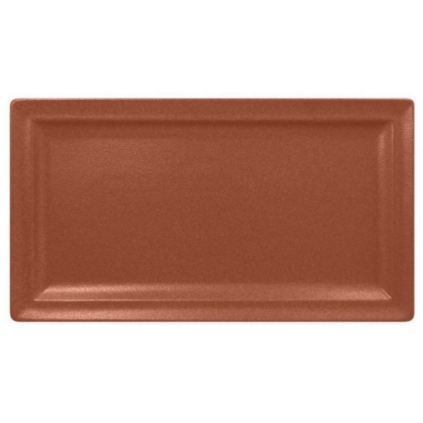 RAK Porcelain RAK Talíř obdélný 38 × 21 cm, hnědá | RAK-NFCLRP38BW RAK Porcelain RAK Talíř obdélný 38 × 21 cm, hnědá | RAK-NFCLRP38BW