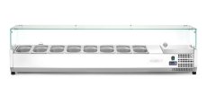 Chladicí zásobník GN 1/4, Arktic, 8x GN 1/4, GN 1/4, 36L, 230V/180W, 335x1805x(H)460mm