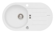 Alveus NIAGARA 40 G-11 bílá (780x435mm)+ pop- up sifon F