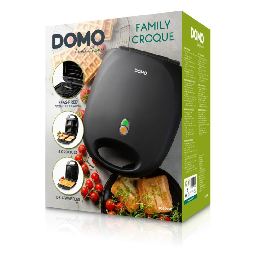 Sendvičovač a vaflovač DOMO DO9295C
