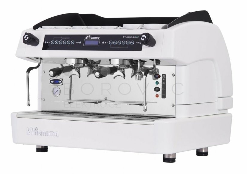 Fiamma dvoupákový kávovar COMPASS II DualBoiler (bílý)