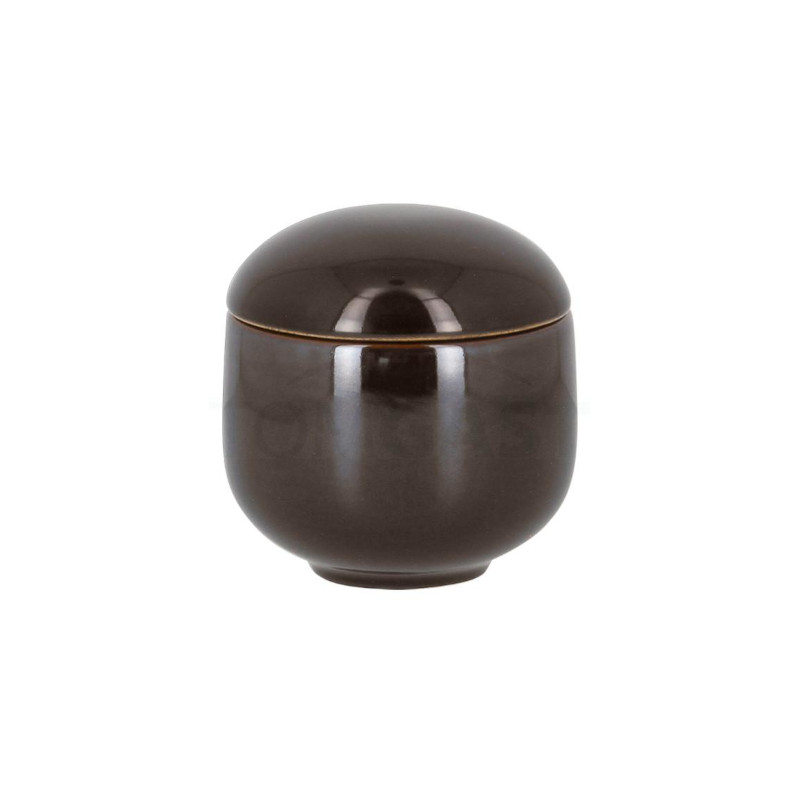 RAK Porcelain RAK Cukřenka s víčkem 19 cl – hnědá | RAK-STSU19GCL
