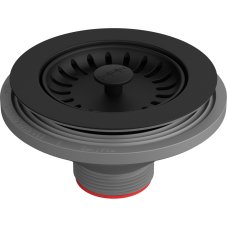 Franke Colorline sítkový ventil Matná černá