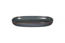 RAK Porcelain RAK Talíř oválný 22,5 cm – černý | RAK-EAOP23CA