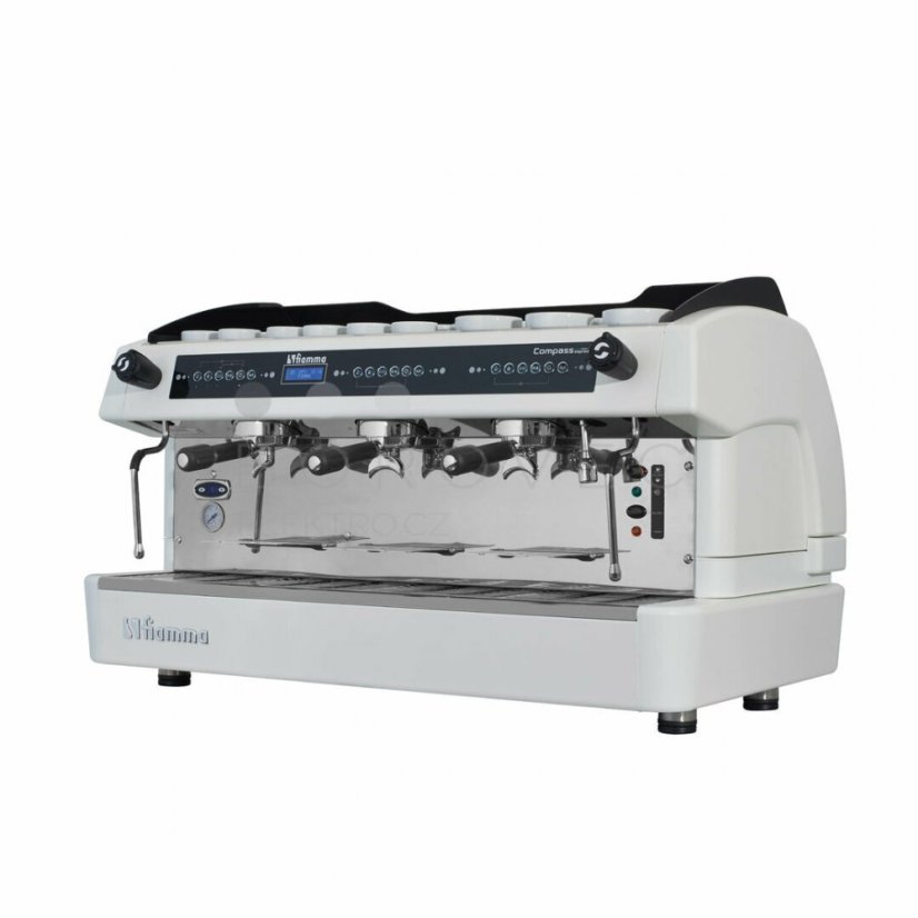 Fiamma třípákový kávovar COMPASS III DualBoiler (bílý)