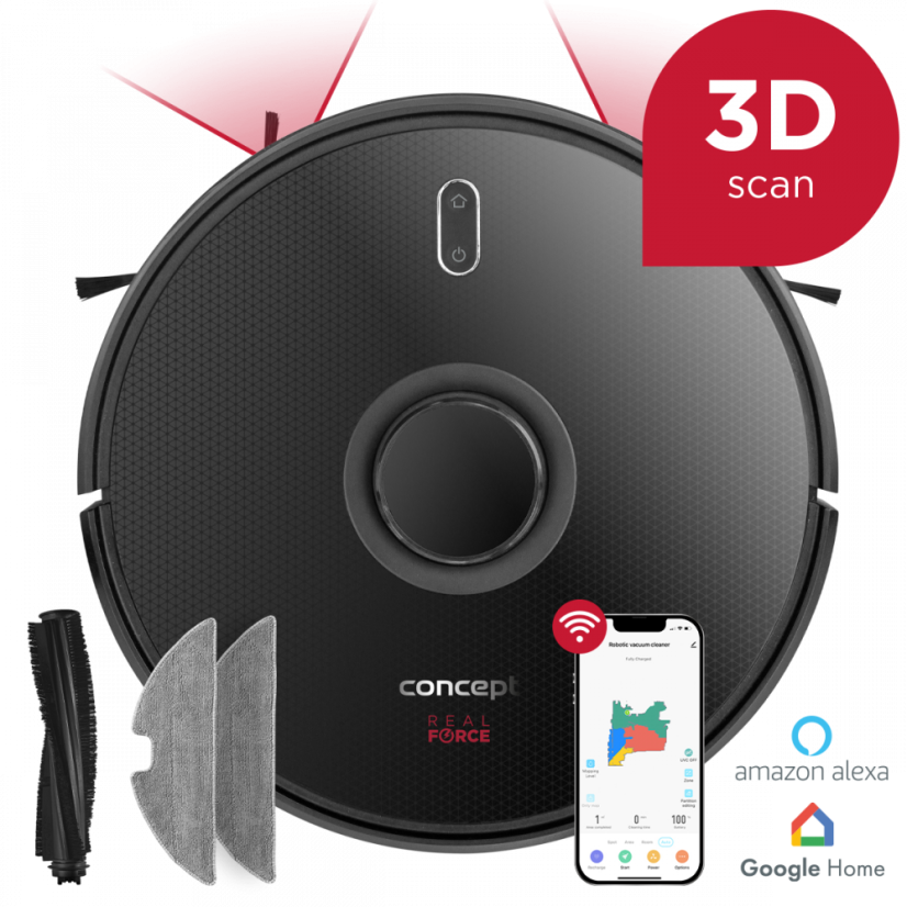 Robotický vysavač Concept VR3400