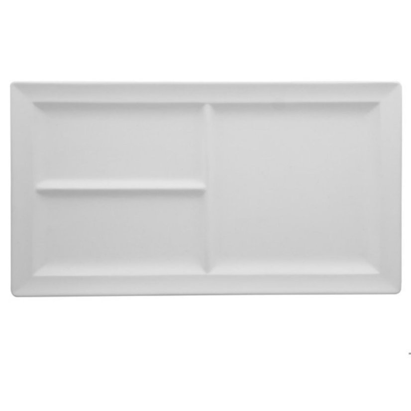RAK Porcelain RAK Talíř mělký 39 × 21 cm – trojdílný | RAK-CLRP38IN3 RAK Porcelain RAK Talíř mělký 39 × 21 cm – trojdílný | RAK-CLRP38IN3