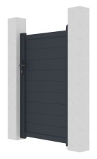 Branka G21 Orlando 100x158 cm pravá, antracitová