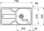 Franke FLN 611-78/44 Nerez