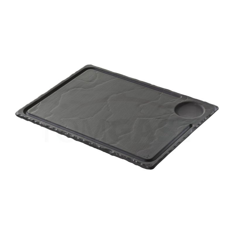 Revol Basalt talíř na steak 33 × 24 cm | REV-647781 Revol Basalt talíř na steak 33 × 24 cm | REV-647781