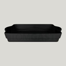 RAK Porcelain RAK Chef's Fusion pekáč obdélníkový 32 × 22 cm, černý | RAK-CFRT32BKBD