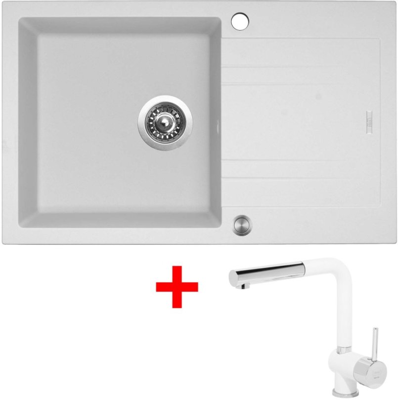 Sinks LINEA 780 XC Milk + Mix 3 P GR Sinks LINEA 780 XC Milk + Mix 3 P GR