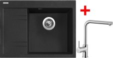 Sinks RIM 650 P Granblack + Elka