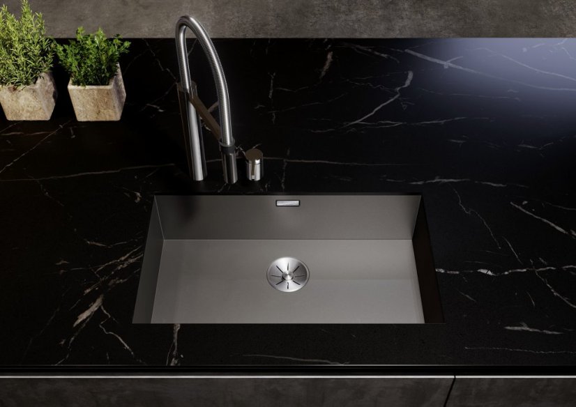 Blanco ZEROX 700 U InFino nerez Dark Steel